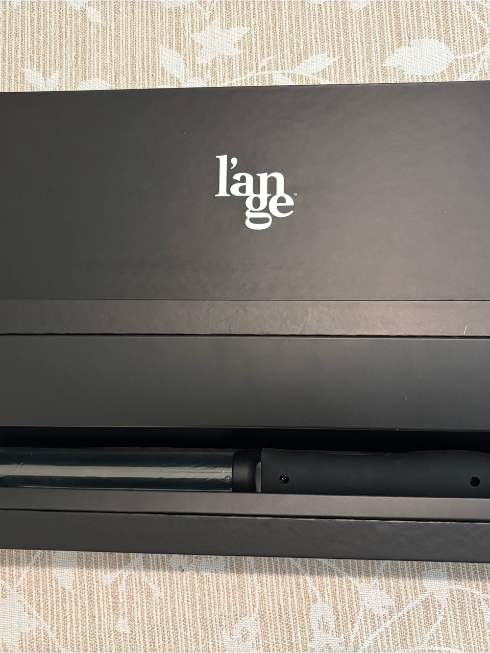 l'ange Ceramic Curling Wand - Black 25mm